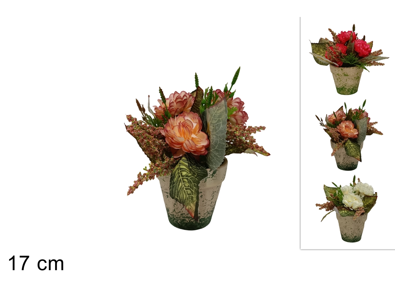 PIANTINA CERAMICA C/FIORI DEV23007741