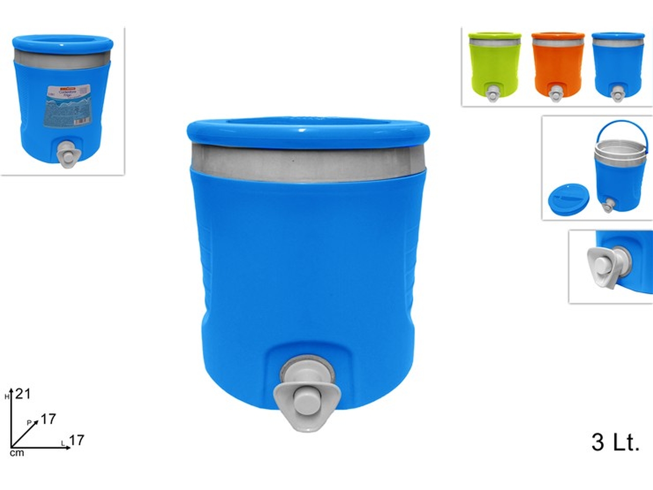 CONTENITORE FRIGO C/RUBINET.3L 3ASS. DSU23000231 CONTENITORE FRIGO C/RUBINET.3L 3ASS. DSU23000231