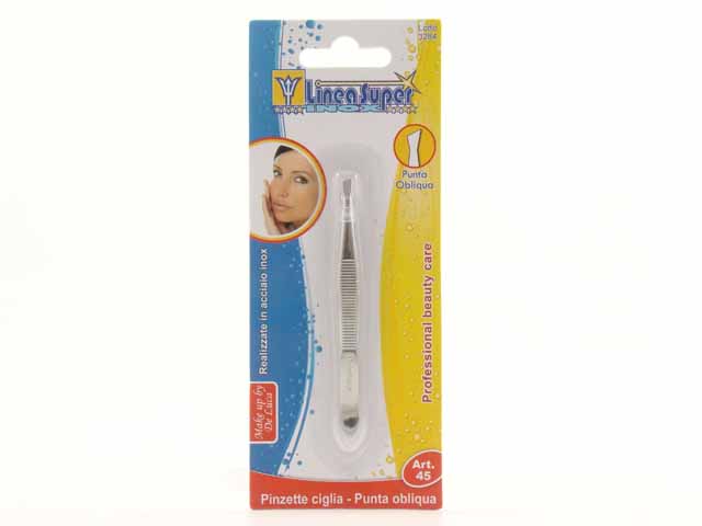 PINZETTA CIGLIE PUNTA OBLIQUA 45 PINZETTA CIGLIE PUNTA OBLIQUA 45