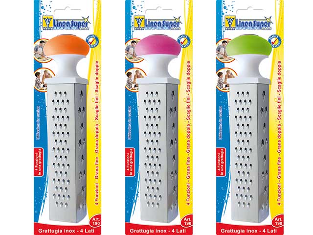 L.SUPER GRATTUGIA INOX 4 FUNZIONI 190