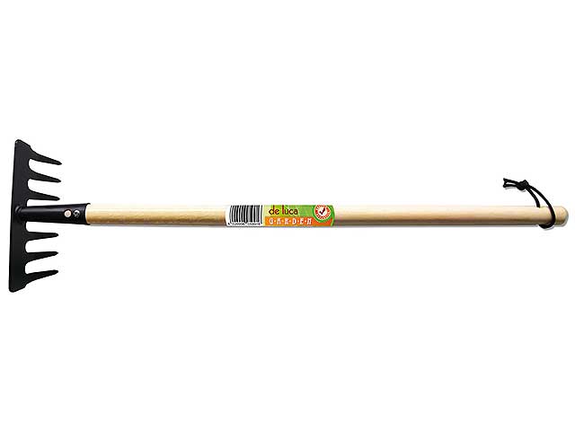 RASTRELLO DA GIARDINO MANICO LEGNO 70cm 599-2 RASTRELLO DA GIARDINO MANICO LEGNO 70cm 599-2