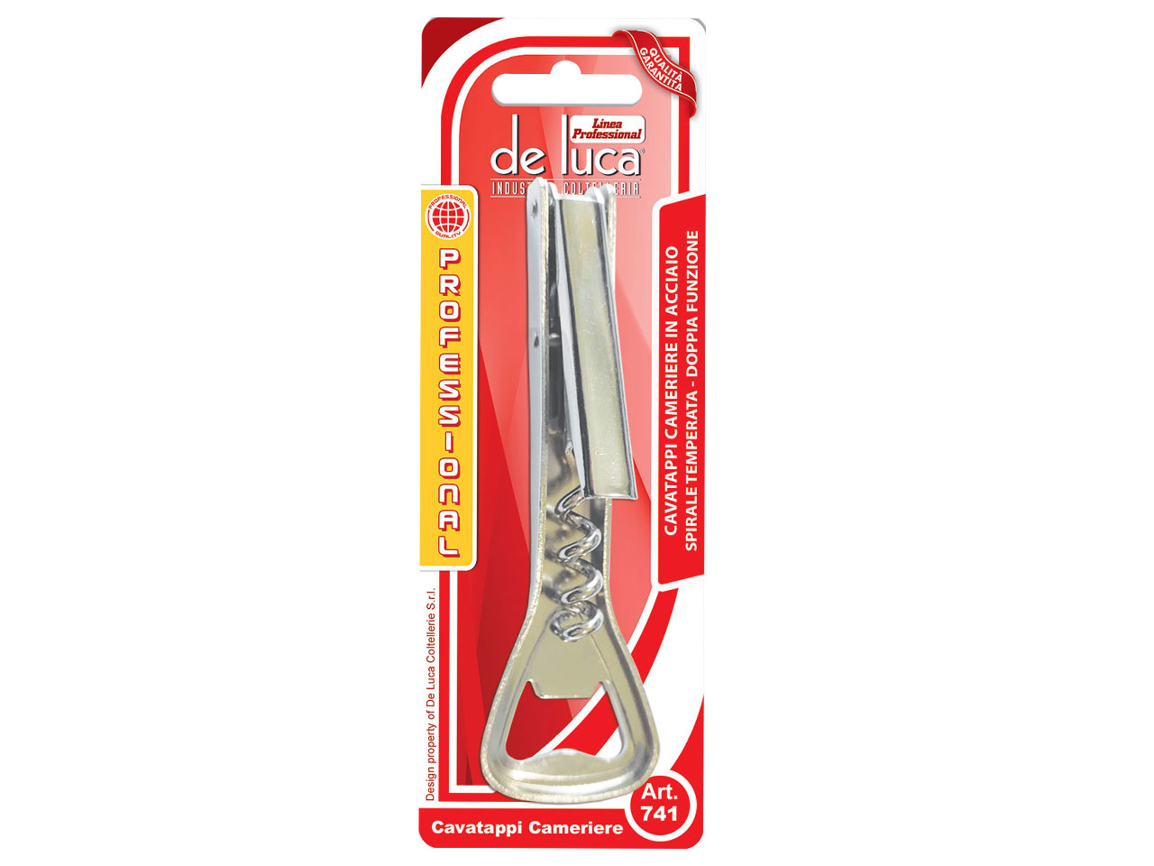 CAVATAPPI CAMERIERE CON DOPPIA FUNZ 741