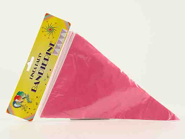 BANDIERINE 20pz ROSA MT.10  03.098