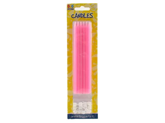 CANDELINE MATITE+SUPP. ROSA 12pz 71001