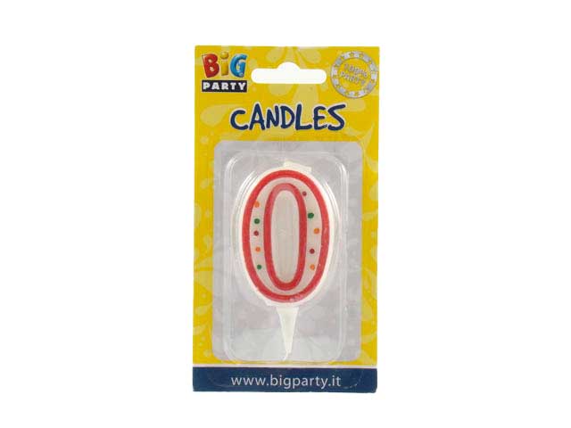 CANDELINA NUMERALE “0” CC06030