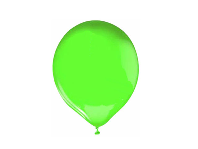 PALLONCINI MEDIUM VERDE ACIDO 25pz72011
