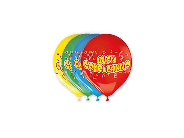 PALLONCINI 20pz LARGE BUON COMPL. 72222 PALLONCINI 20pz LARGE BUON COMPL. 72222