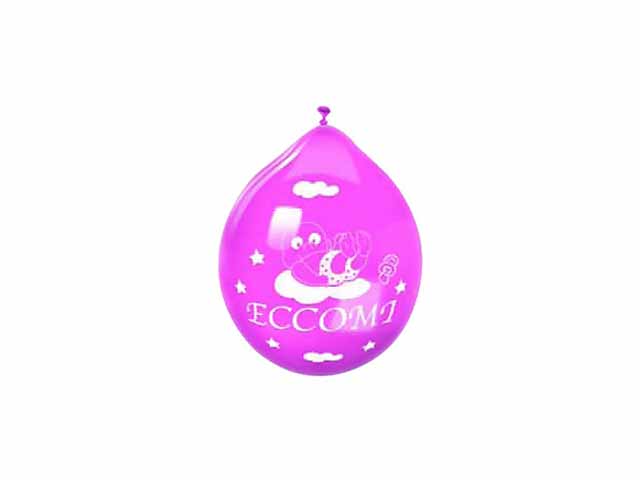 PALLONCINI 20pz M. ECCOMI ROSA 72206 PALLONCINI 20pz M. ECCOMI ROSA 72206