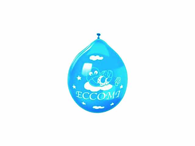 PALLONCINI 20pz M. ECCOMI CELESTE 72207 PALLONCINI 20pz M. ECCOMI CELESTE 72207