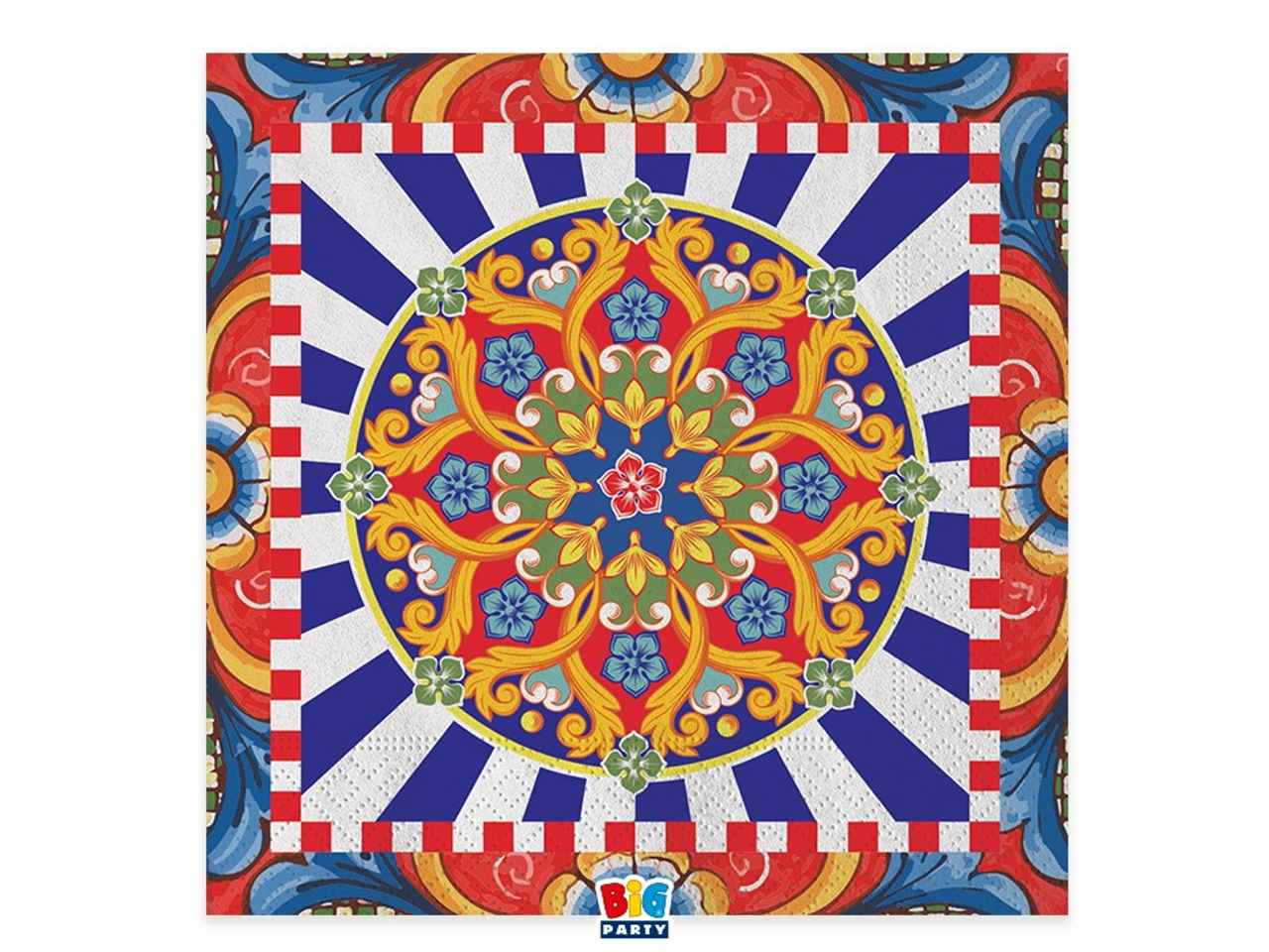 L.SICILIA TOVAGLIOLI 33x33cm 20pz 74870 L.SICILIA TOVAGLIOLI 33x33cm 20pz 74870