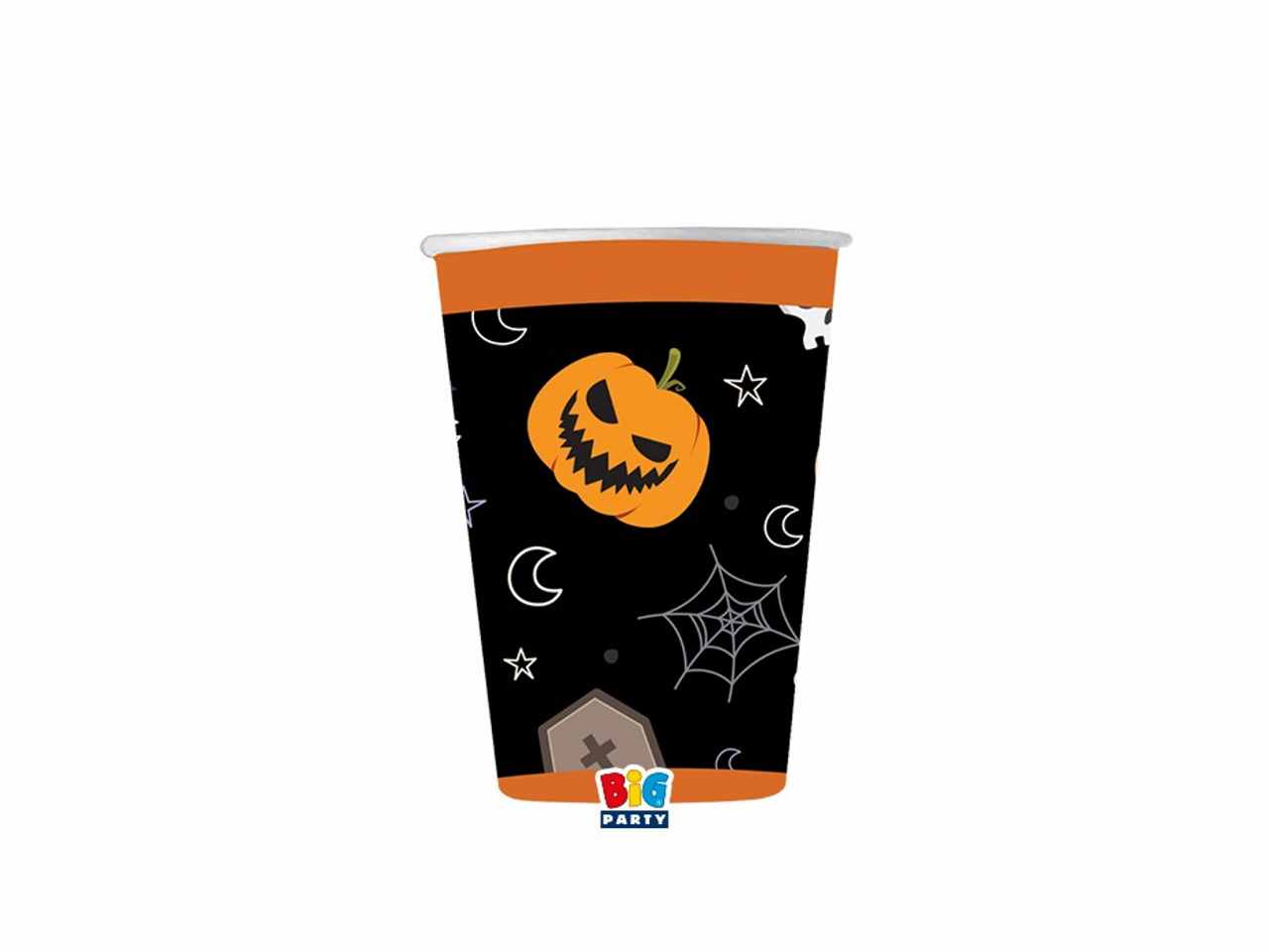 HAPPY HALLOWEEN BICCHIERI 250CC 8PZ 75437