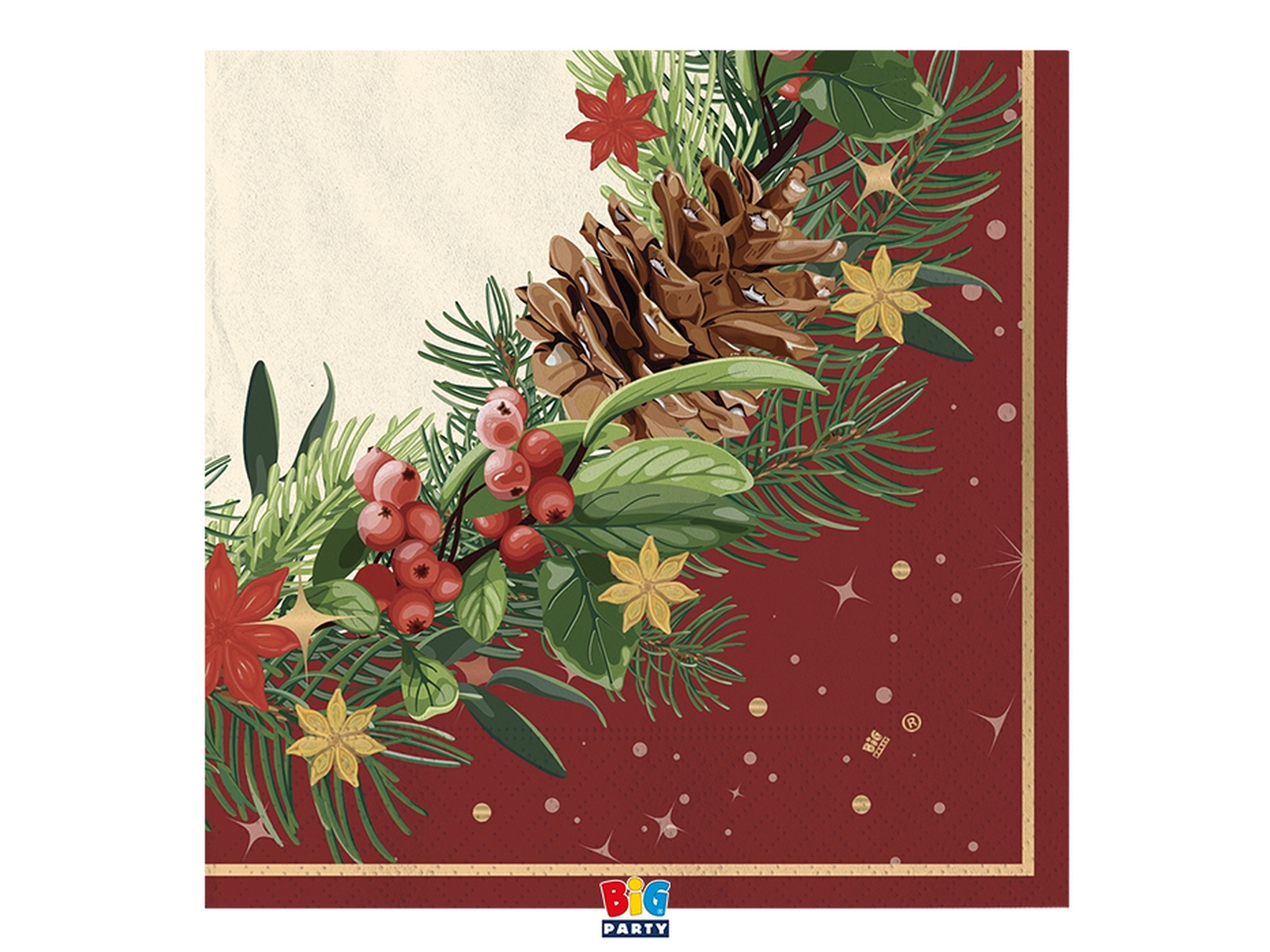 TOVAGLIOLI 33X33 CHRISTMAS 16PZ 75811