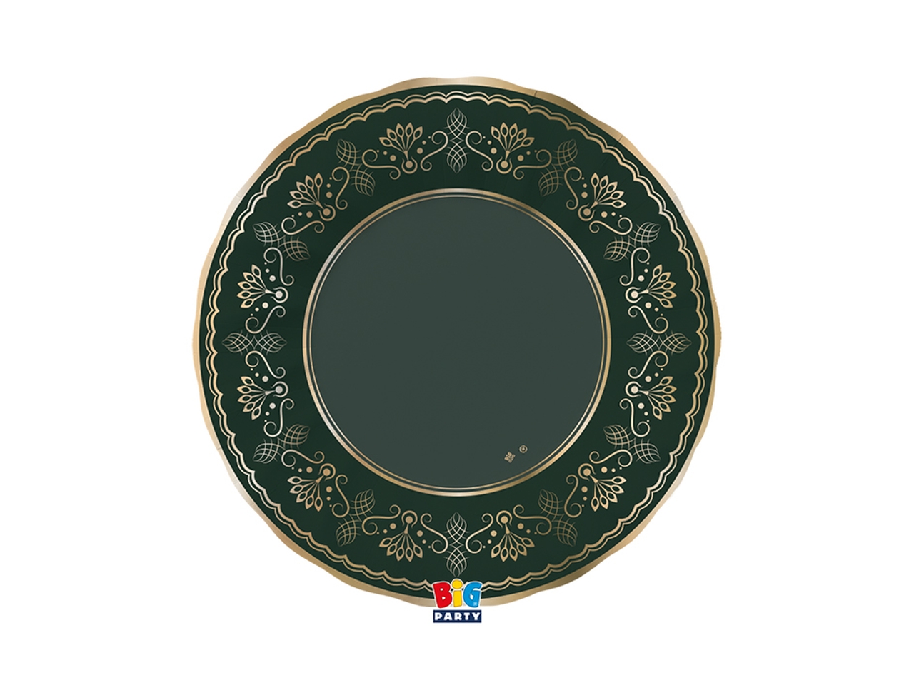 ROYAL GREEN GOLD PIATTI FONDI 24CM 6PZ 75853 ROYAL GREEN GOLD PIATTI FONDI 24CM 6PZ 75853