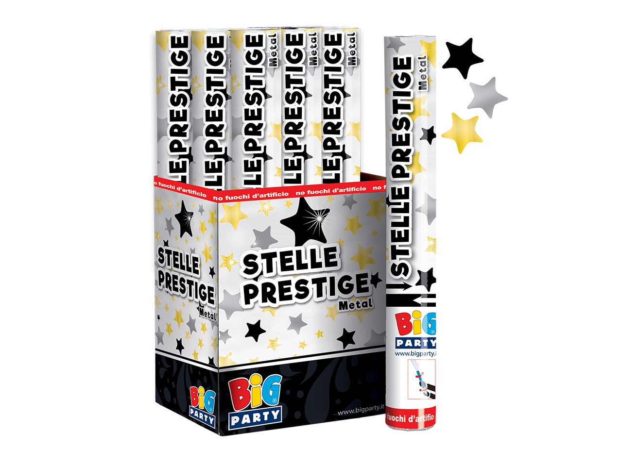 SPARA CORIANDOLI STELLE PRESTIGE 50201