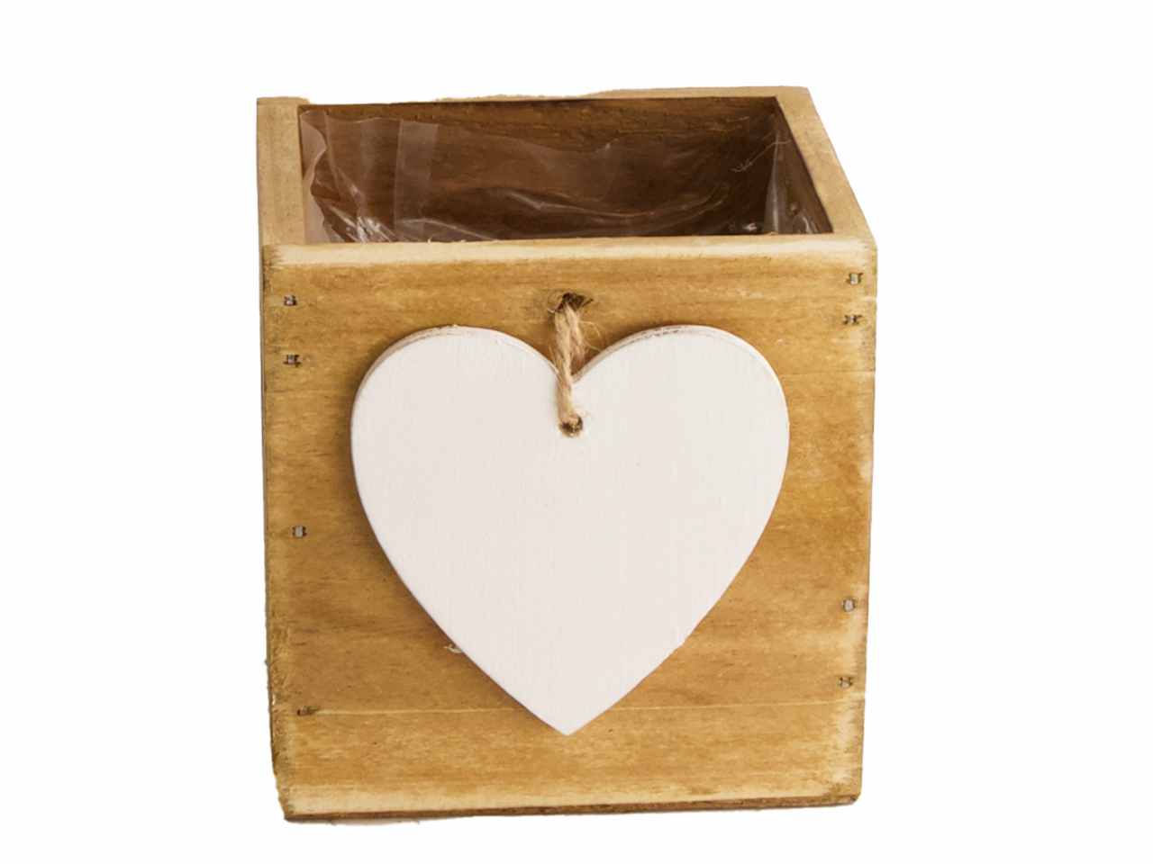 VASETTO LEGNO C/PLASTICA 10cm 37587-017 VASETTO LEGNO C/PLASTICA 10cm 37587-017