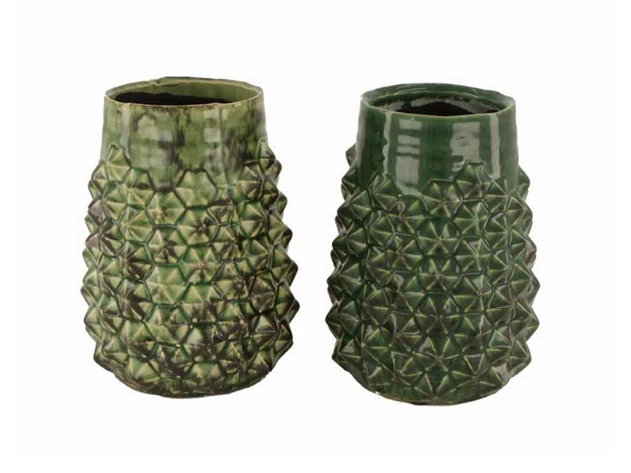 VASO CERAMICA 14X18CM VERDE 51085-224 VASO CERAMICA 14X18CM VERDE 51085-224