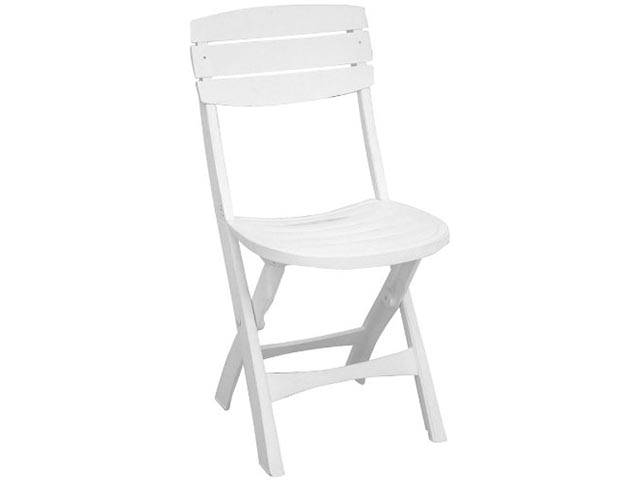 BIANCO SEDIA GILDA 39x43x80cm PAS049