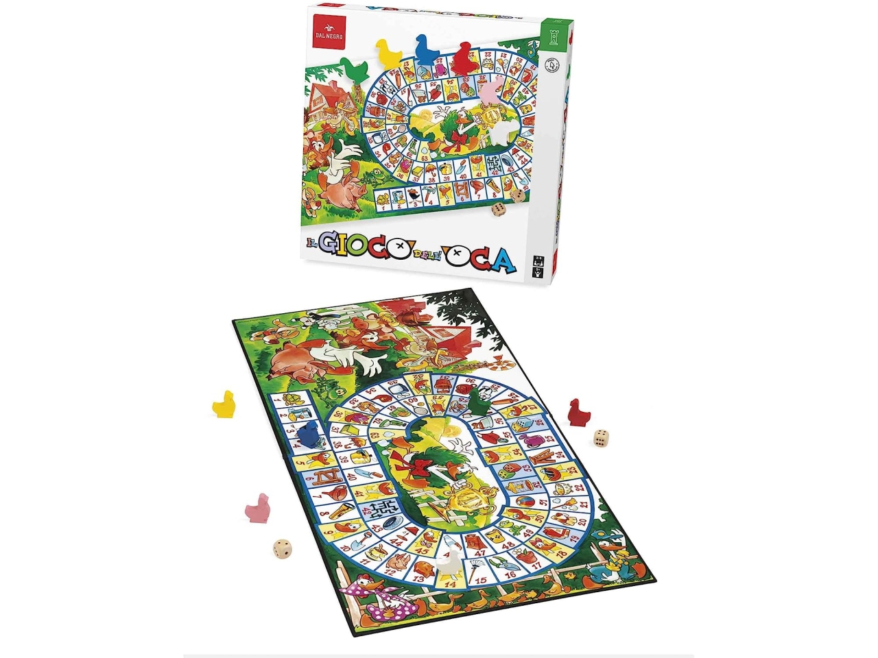 IL GIOCO DELL’OCA ALLA FATTORIA  055601