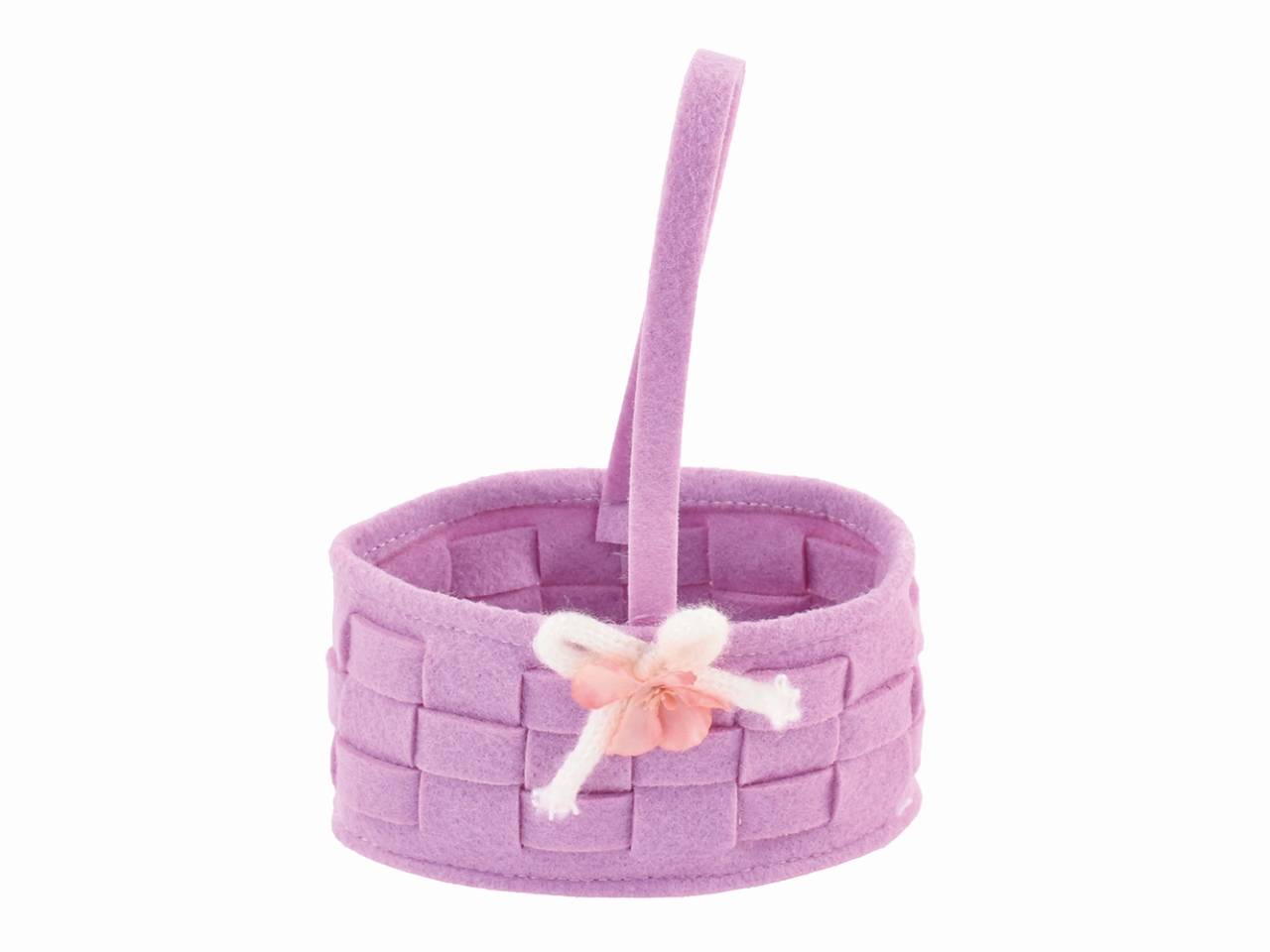 CESTO FELTRO OVALE VIOLA DS 28529 09