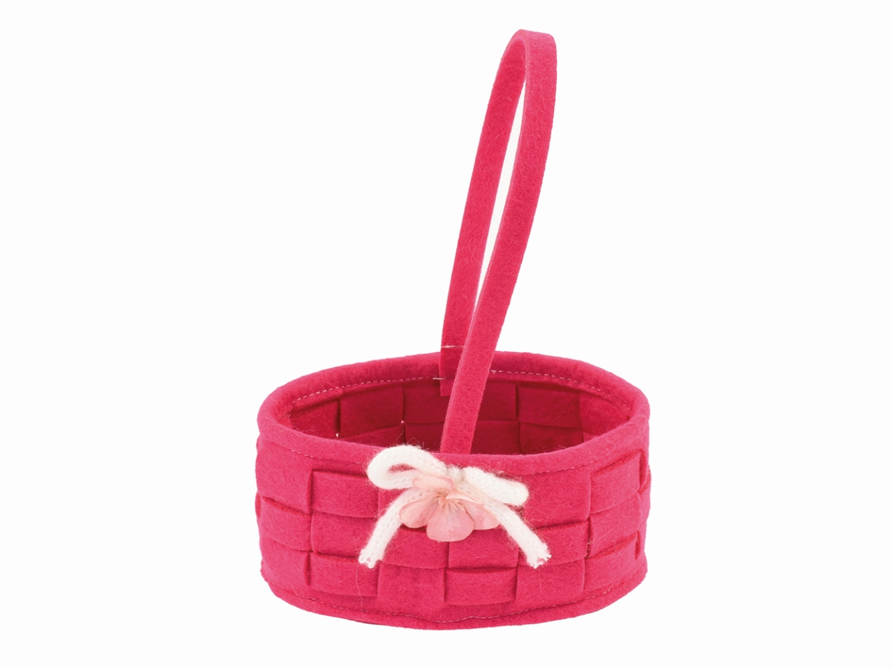 CESTO FELTRO OVALE FUXIA DS 28529 08