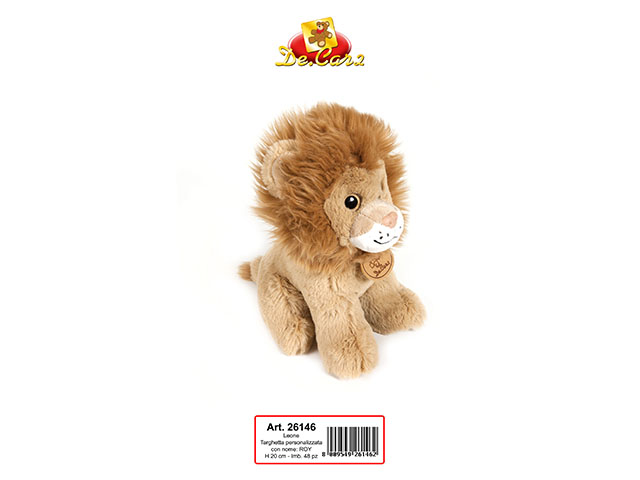 PELUCHE MORBIDELLI LEONE ROY H.20 26146