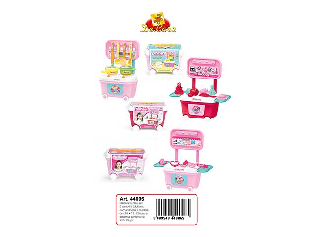 CARRELLO PLAYSET 20×11 44006 $