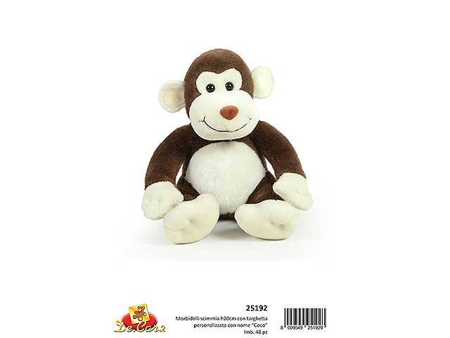 PELUCHE MORBIDELLI SCIMMIETTA COC 25192