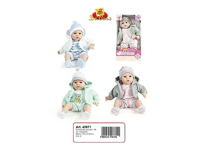 BAMBOLA BABY REAL BORN 46CM 23XH4 43871 BAMBOLA BABY REAL BORN 46CM 23XH4 43871