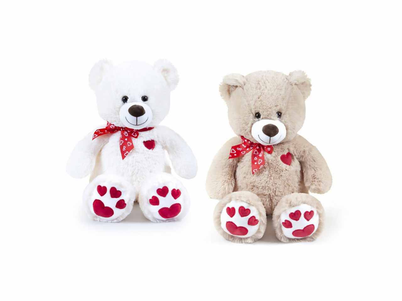 PELUCHE ORSO 60CM C/FIOCCO RICAMO 23979