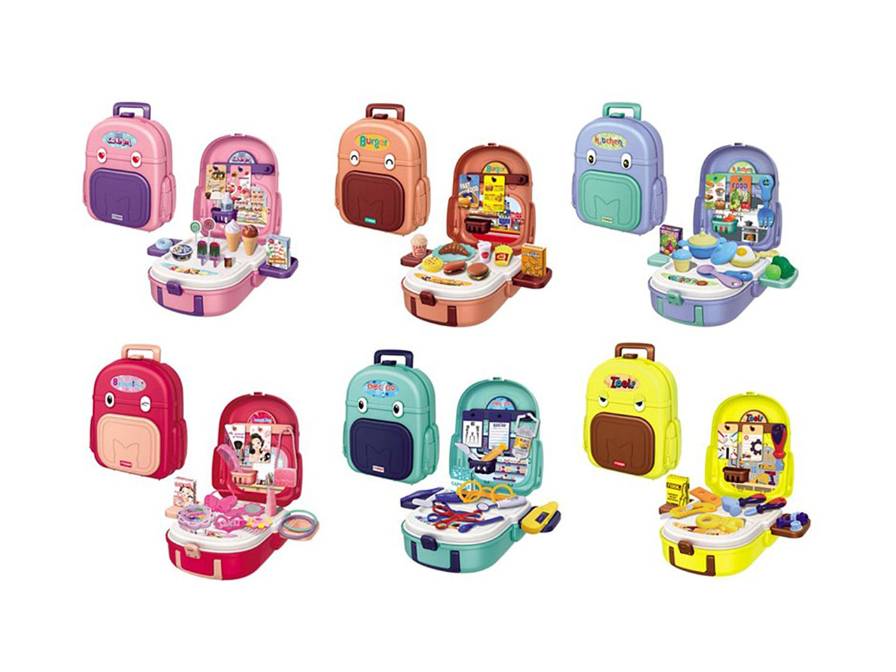 ZAINETTO CON ACCESSORI 2IN1 IN 6 37429