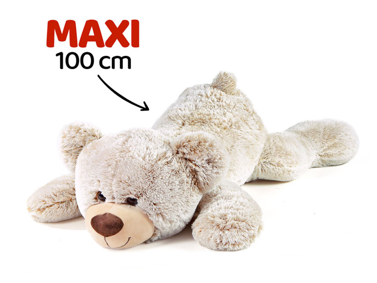 PELUCHE ORSO STESO 100CM 23955