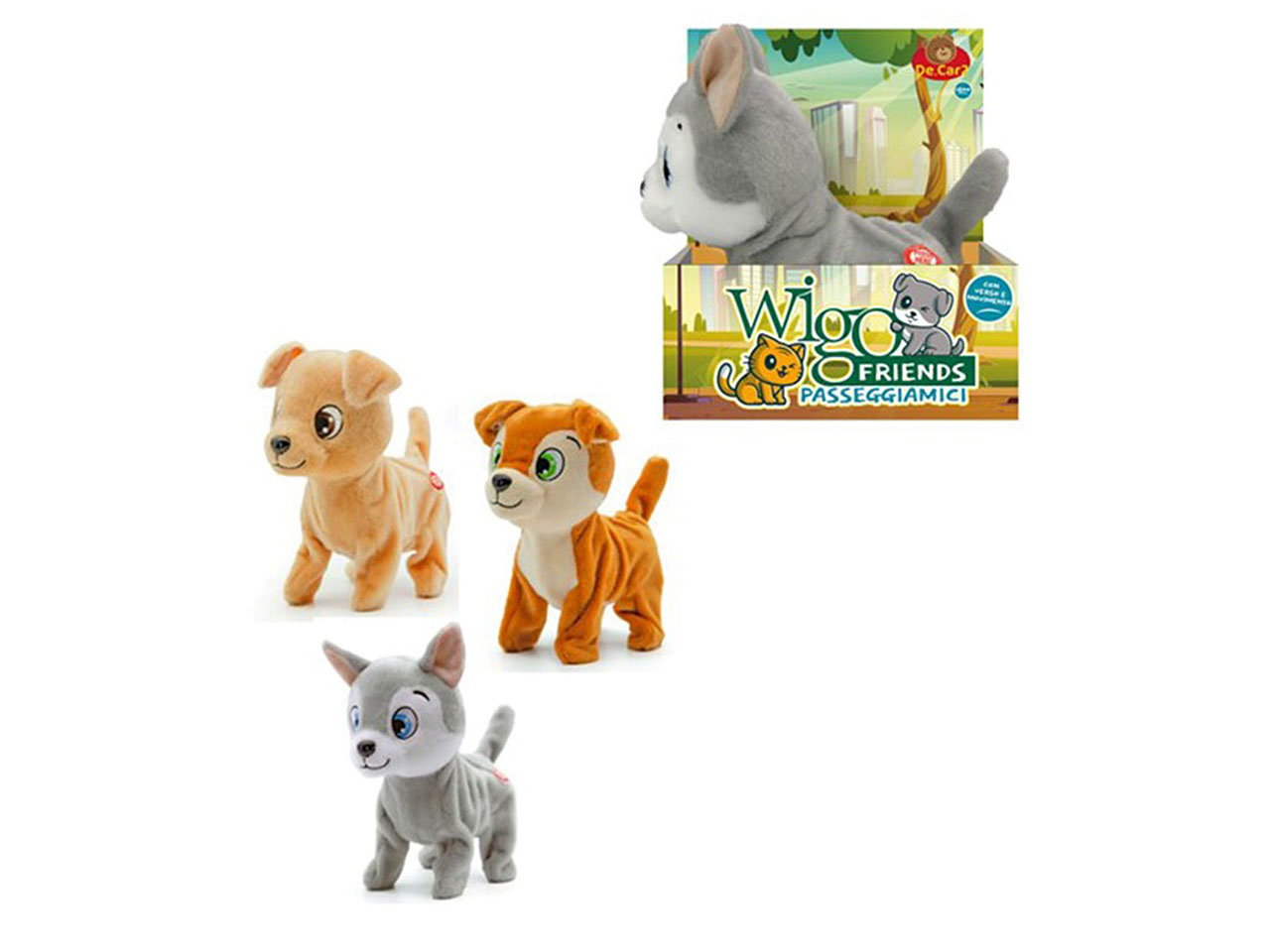 PELUCHE CANE 25CM CON FUNZIONE CA 25497