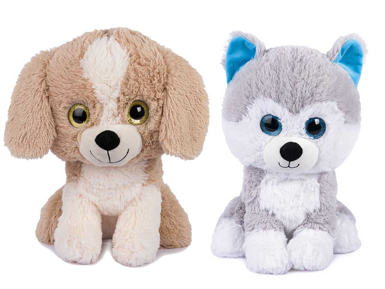 PELUCHE CANE H.40CM CON OCCHIONI 26876