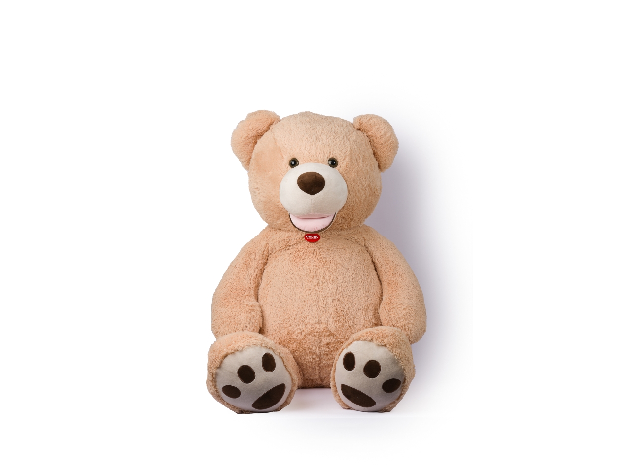 PELUCHE ORSO BEIGE 150CM C/ZAMPE RICAMATE 26877 PELUCHE ORSO BEIGE 150CM C/ZAMPE RICAMATE 26877