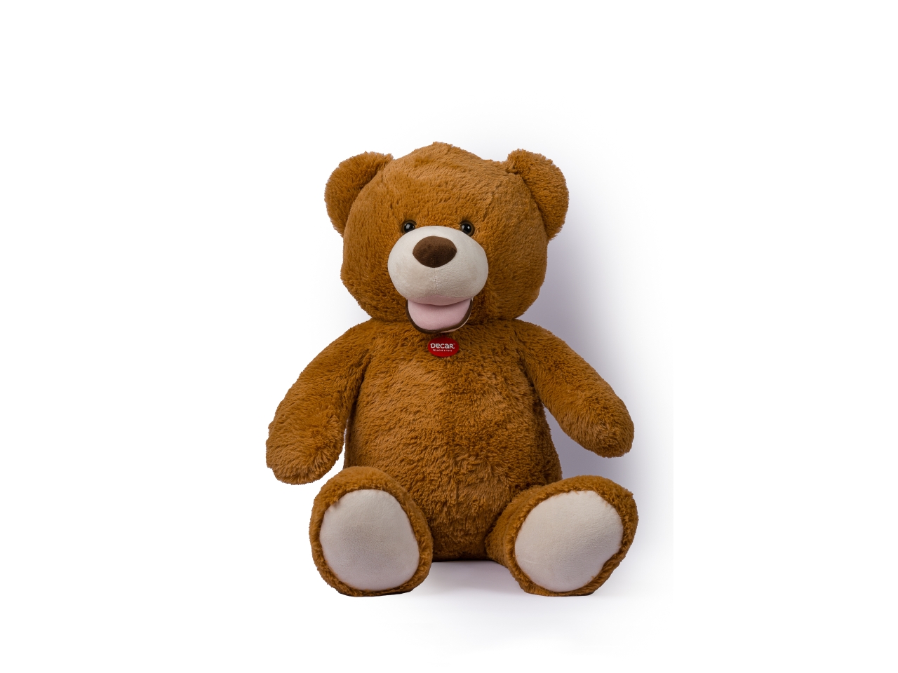 PELUCHE ORSO MARRONE C/ZAMPE RICAMATE100CM  26880