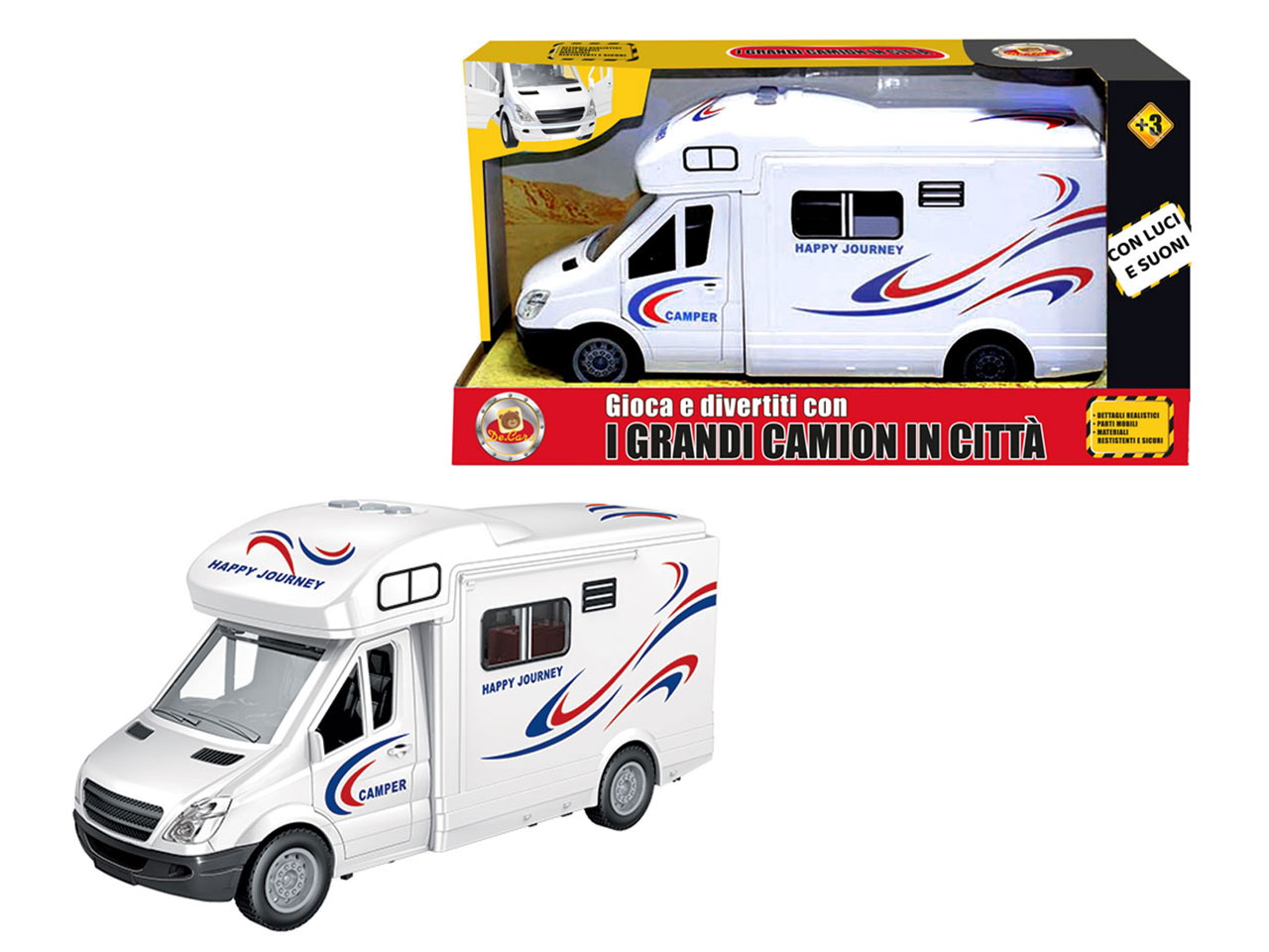 CAMPER FRIZ.LUCI SUONI H18X32CM 37416