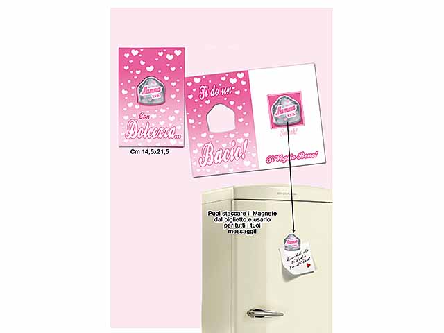 MAGNETE BIGLIETTO MAMMA 2206