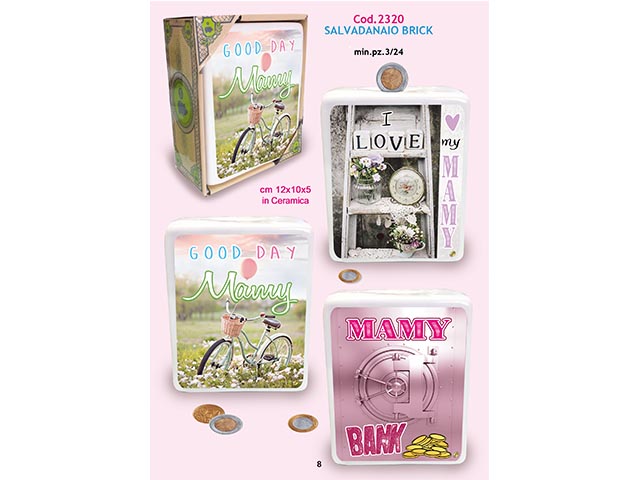 FESTA DELLA MAMMA SALVADANAIO 2320 FESTA DELLA MAMMA SALVADANAIO 2320