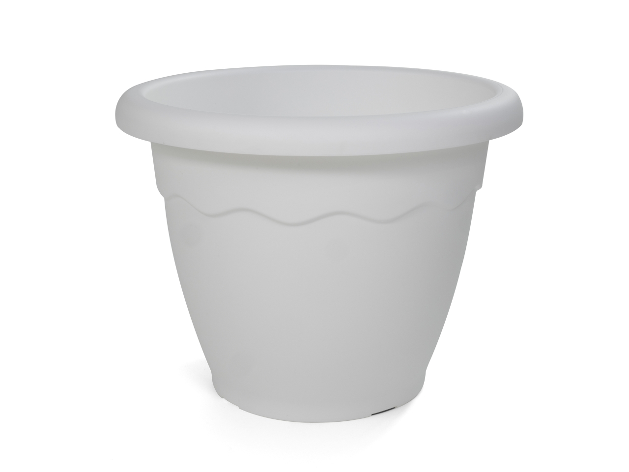VASO VULCANO D50cm 49xH39cm BIANCO 5105