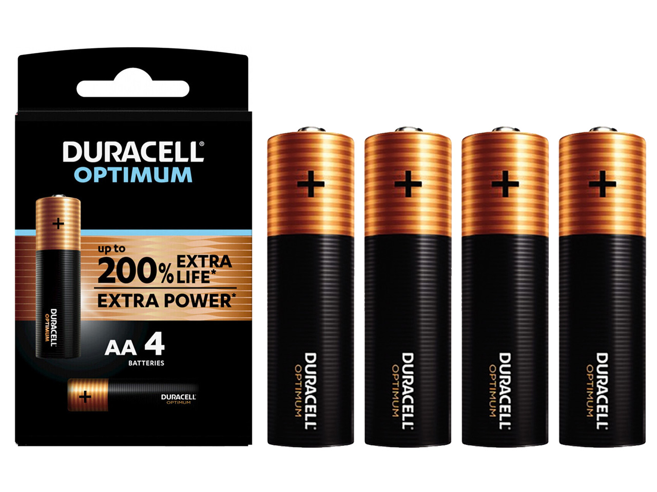 DURACELL OPTIMUM STILO 4PZ 5015406