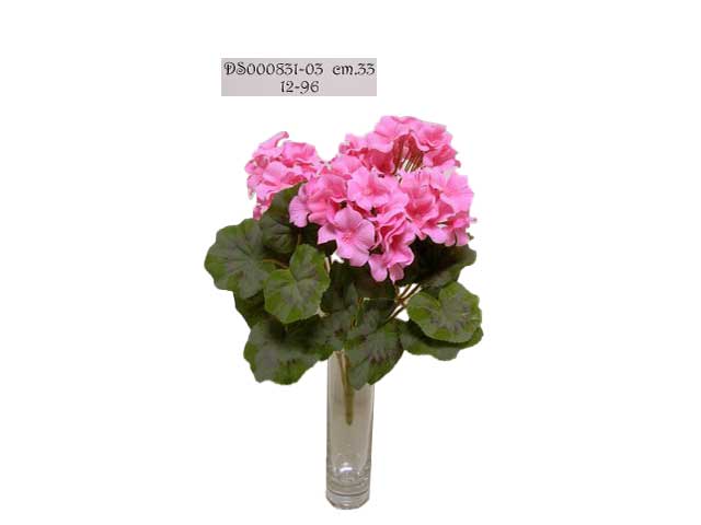 MAZZO DI GERANIO COLORE ROSA 3 DS000831
