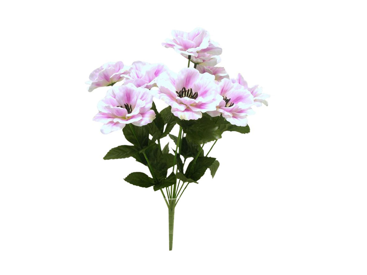 MAZZO DI ANEMONE 40CM ROSA DS003280