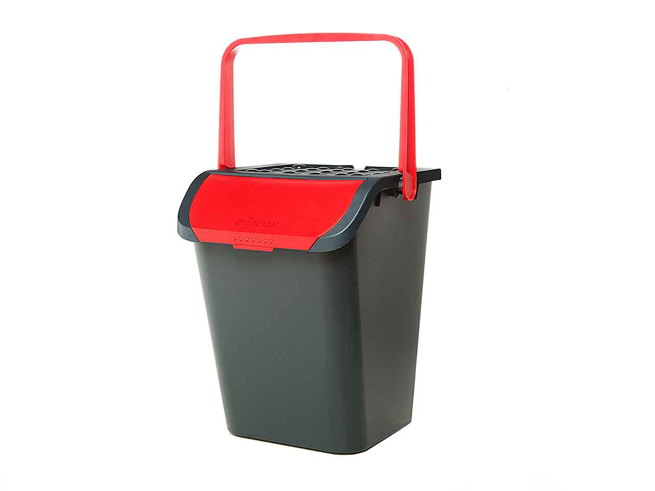 PATTUMIERA ECOLOGICA ROSSA 35lt EC35