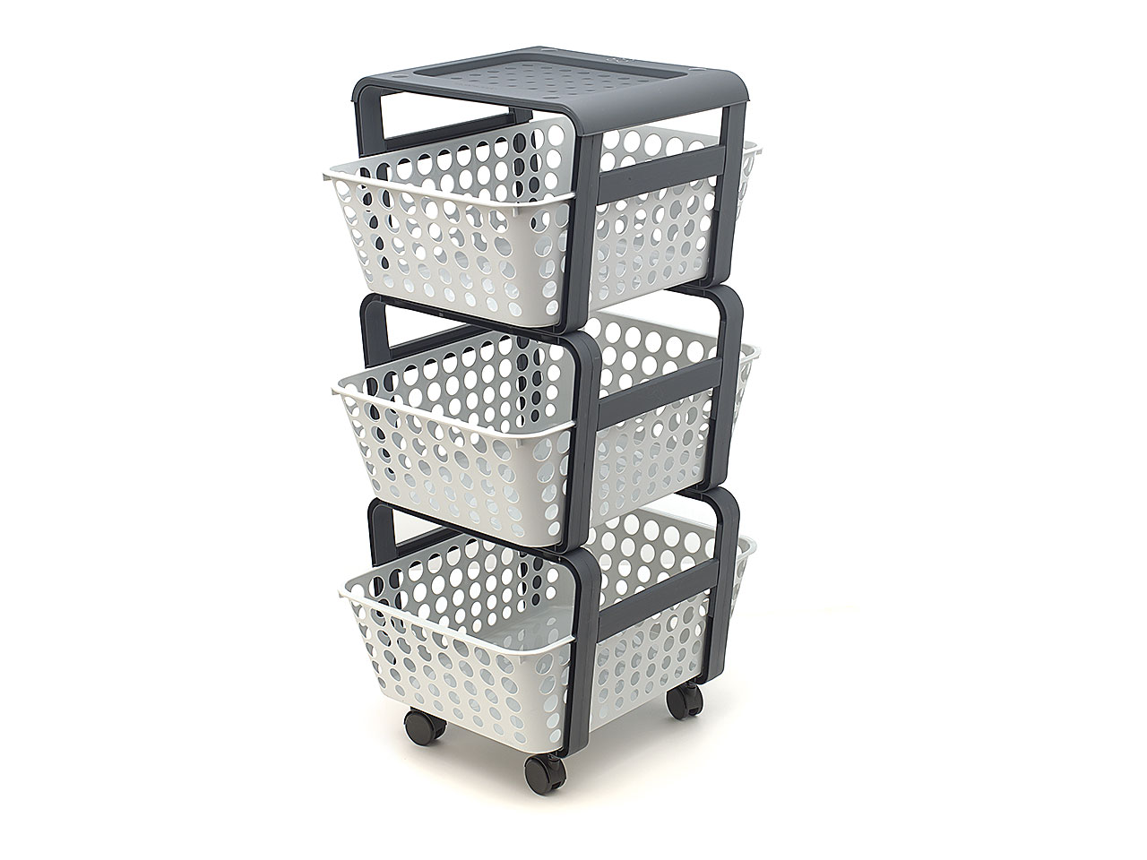 L.MODULA CARRELLO 415x290x195H GRIGIO CMOD