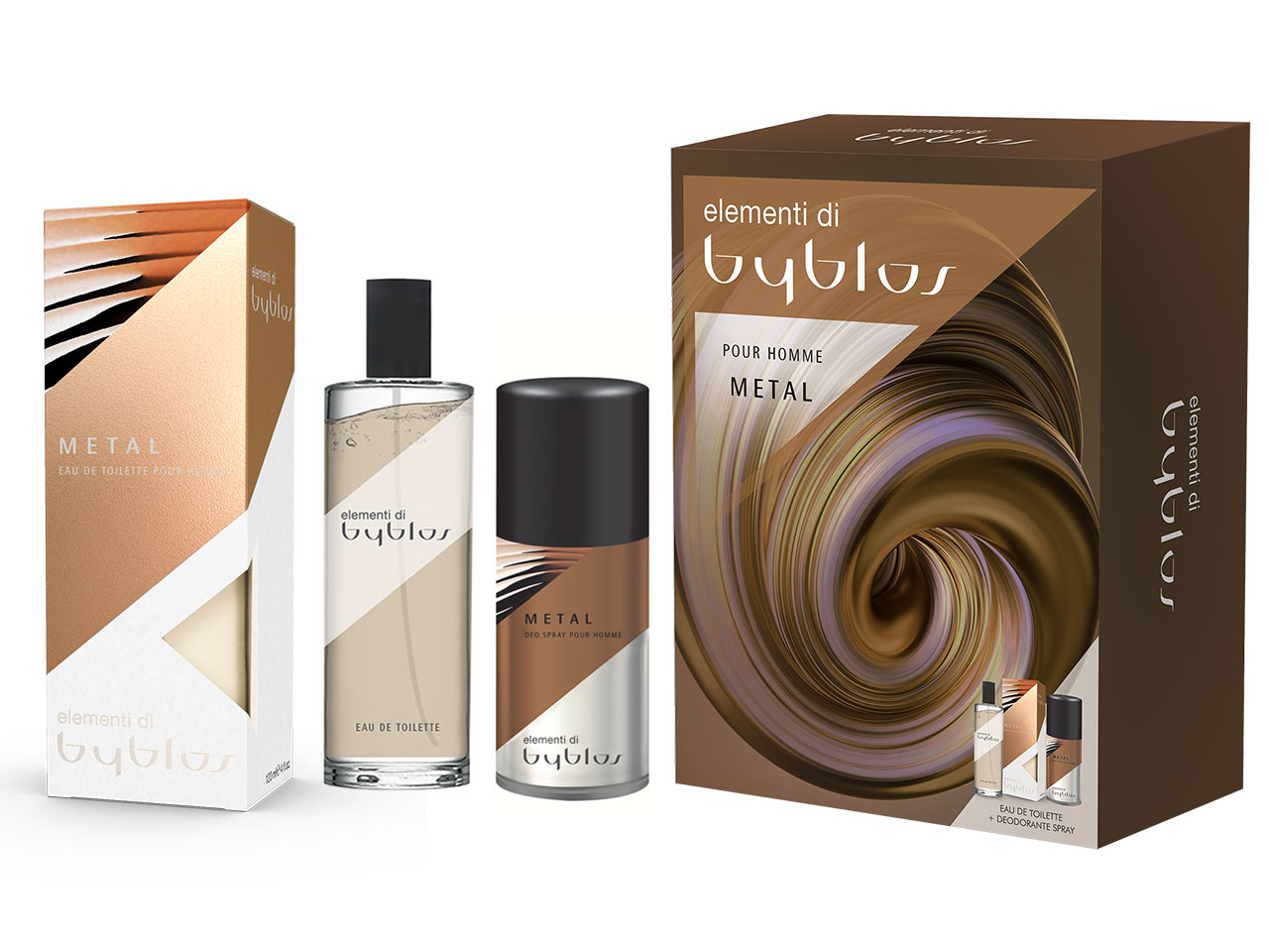BYBLOS MET. EDT120ML+DEO150ML GA1995903
