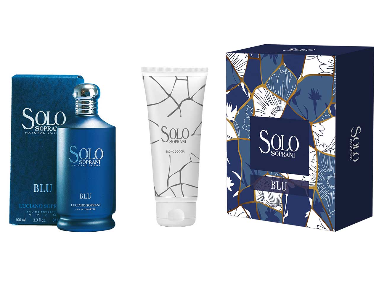 L.SOPRANI SOLO BLU EDT+GEL DOCCIA GA1990503