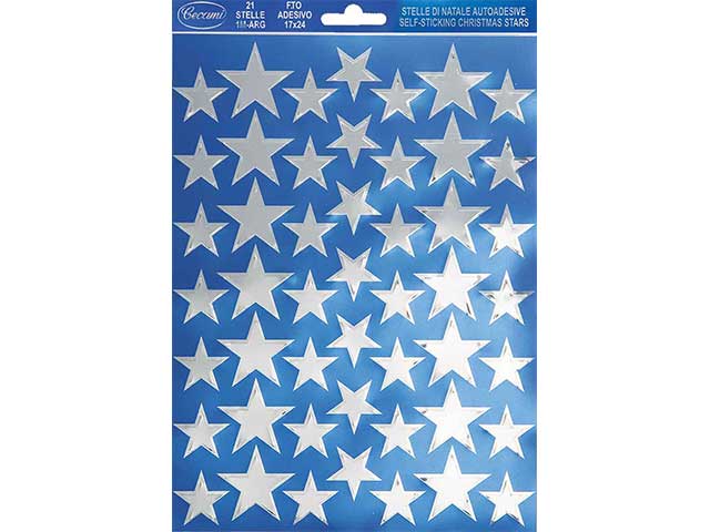 STELLE ADESIVE ARGENTO NA50049SA