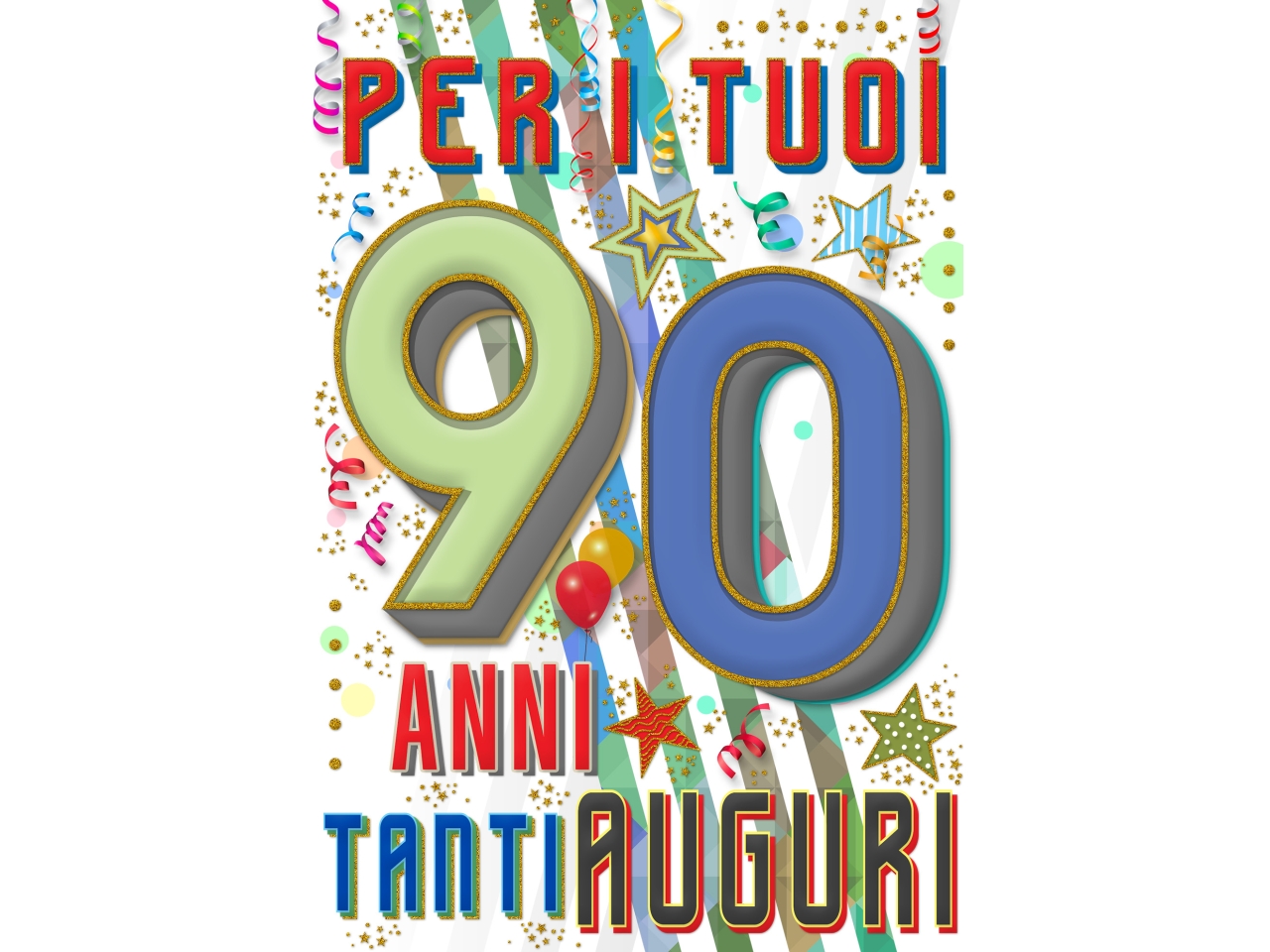 BIGLIETTO I MIGLIORI 90ANNI FA00179BC/H BIGLIETTO I MIGLIORI 90ANNI FA00179BC/H