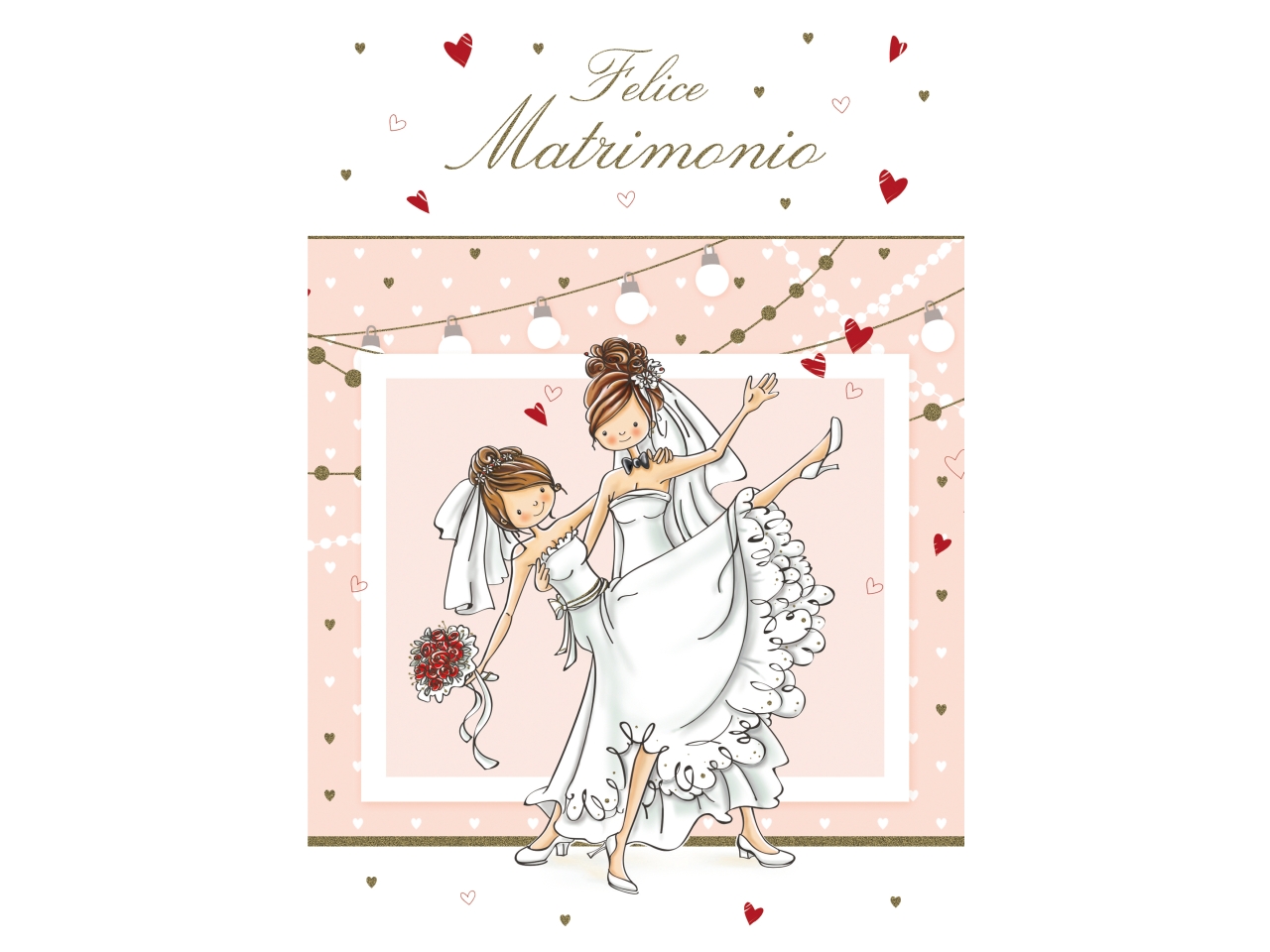 BIGLIETTO FELICE MATRIMONIO FE10157FM/B BIGLIETTO FELICE MATRIMONIO FE10157FM/B