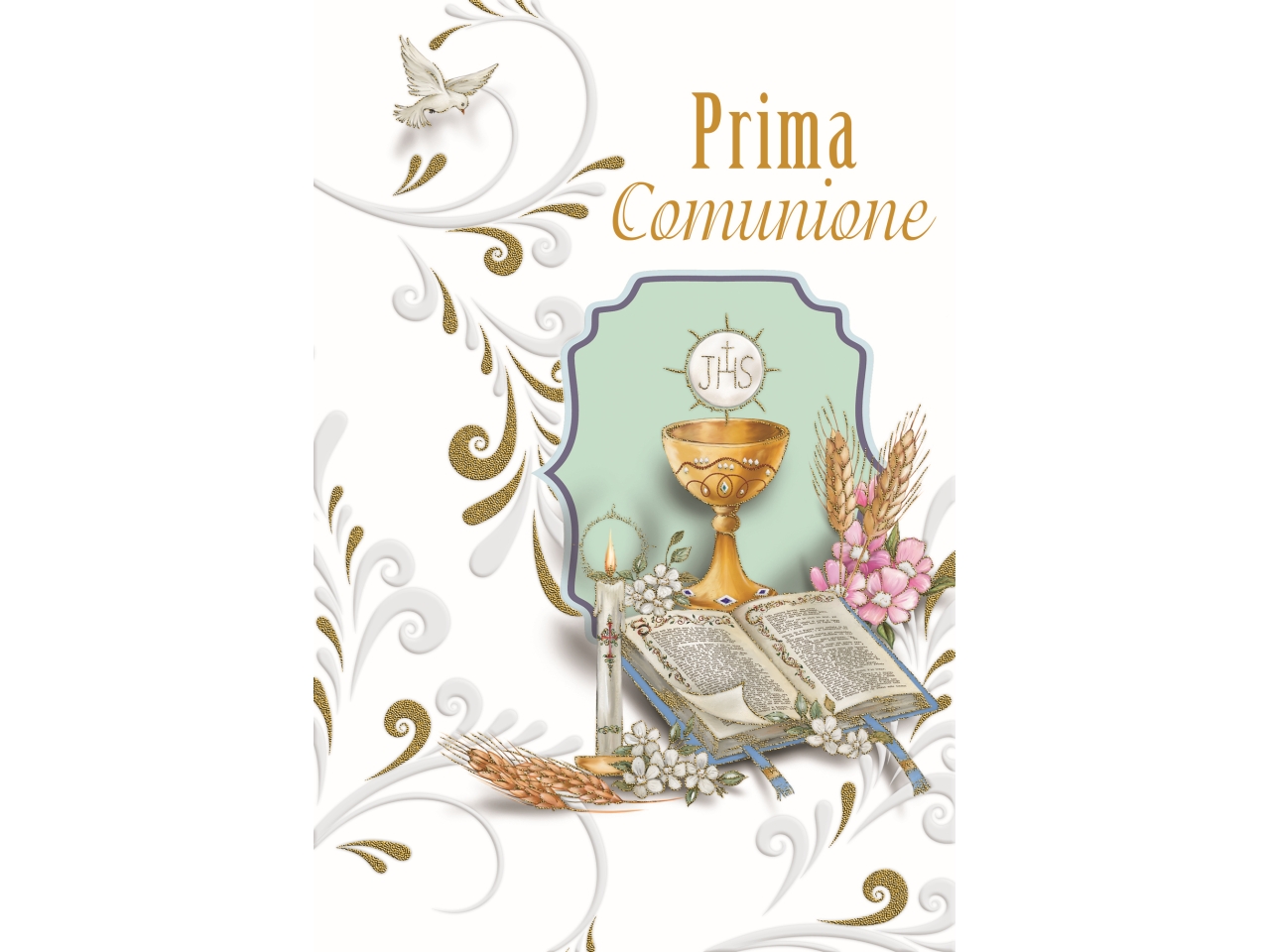 BIGLIETTO COMUNIONE FE10175PC/D BIGLIETTO COMUNIONE FE10175PC/D